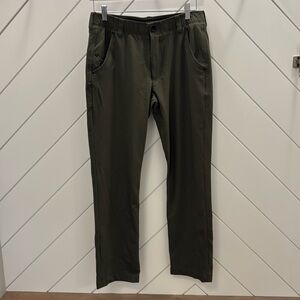 Men’s Under Armour Olive Green Tech Pants